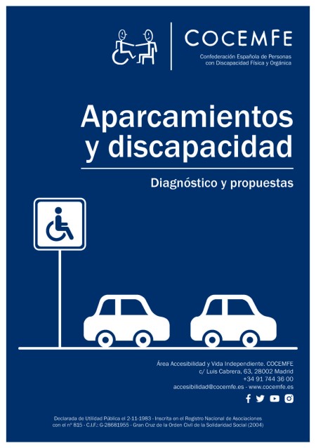 Aparcamientos y Discapacidad - PORTADA